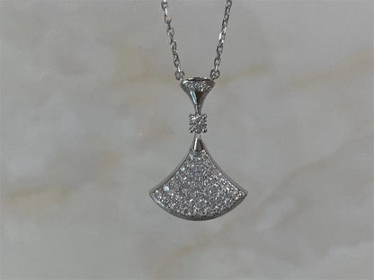 LUXEIFY DREAM NECKLACE SILVER FULL DIAMOND