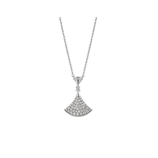LUXEIFY DREAM NECKLACE SILVER FULL DIAMOND