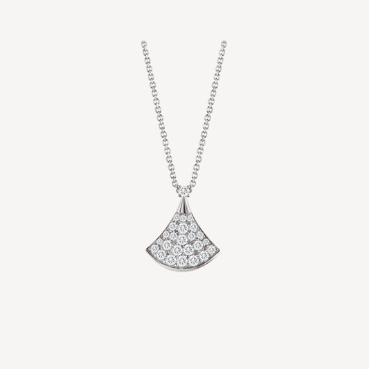 LUXEIFY DREAM NECKLACE SILVER DIAMOND