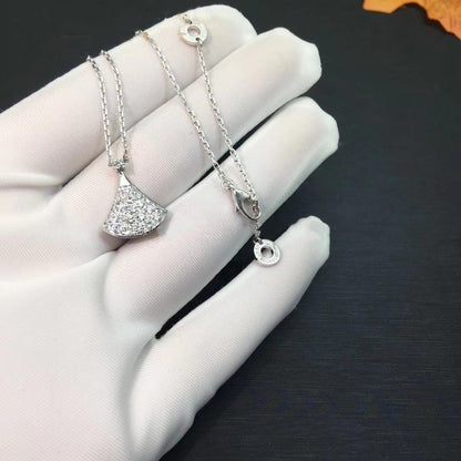 LUXEIFY DREAM NECKLACE SILVER DIAMOND