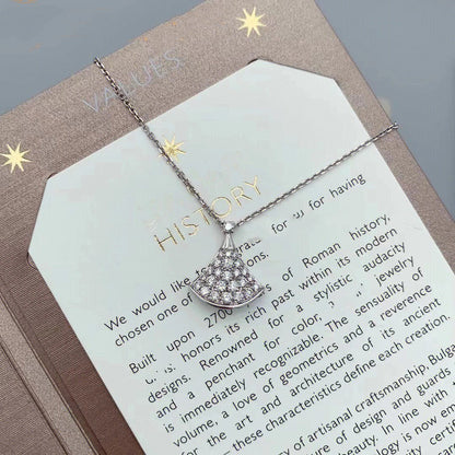 LUXEIFY DREAM NECKLACE SILVER DIAMOND