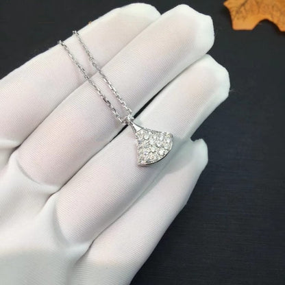 LUXEIFY DREAM NECKLACE SILVER DIAMOND