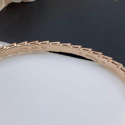 LUXEIFY SERPENTI BRACELET PINK GOLD MOP DIAMOND