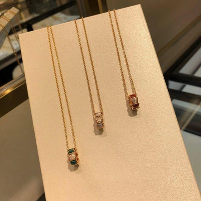 LUXEIFY SERPENTI PEDANT DIAMOND NECKLACE