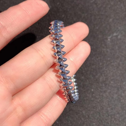 LUXEIFY CLASH SILVER BRACELET
