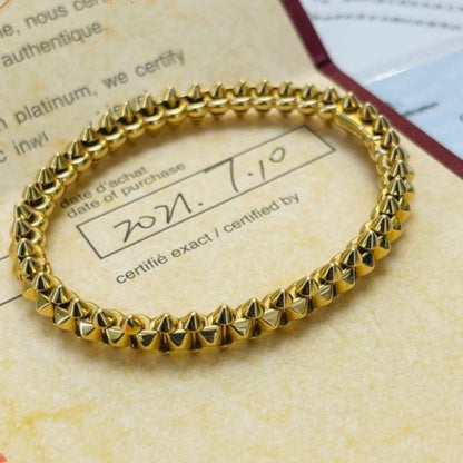 LUXEIFY CLASH GOLD BRACELET
