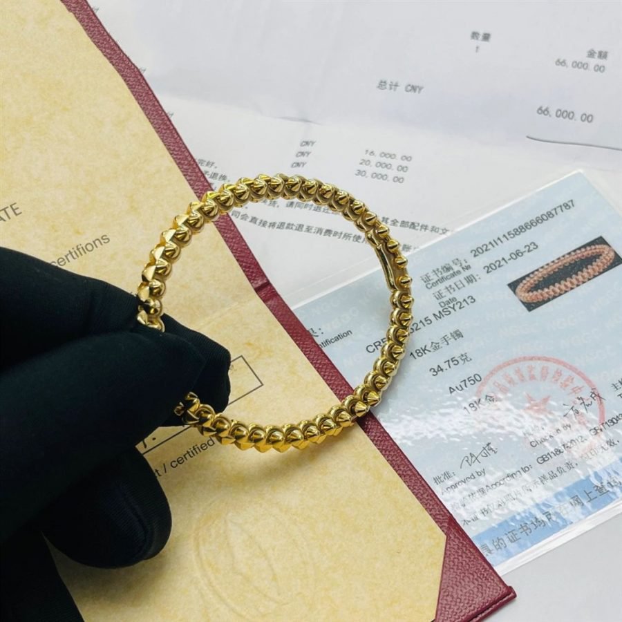 LUXEIFY CLASH GOLD BRACELET