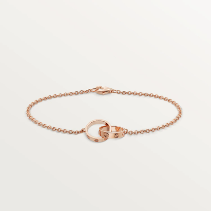 LUXEIFY LOVE BRACELET DOUBLE RING