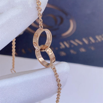 LUXEIFY LOVE BRACELET DOUBLE RING