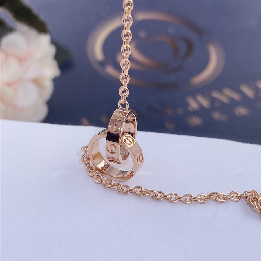 LUXEIFY LOVE BRACELET DOUBLE RING