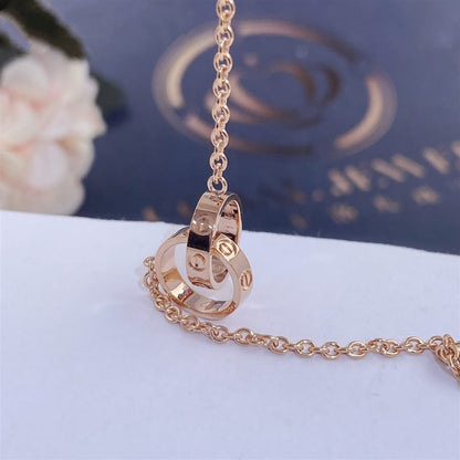 LUXEIFY LOVE BRACELET DOUBLE RING