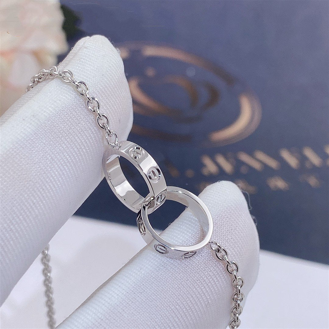 LUXEIFY LOVE BRACELET DOUBLE RING