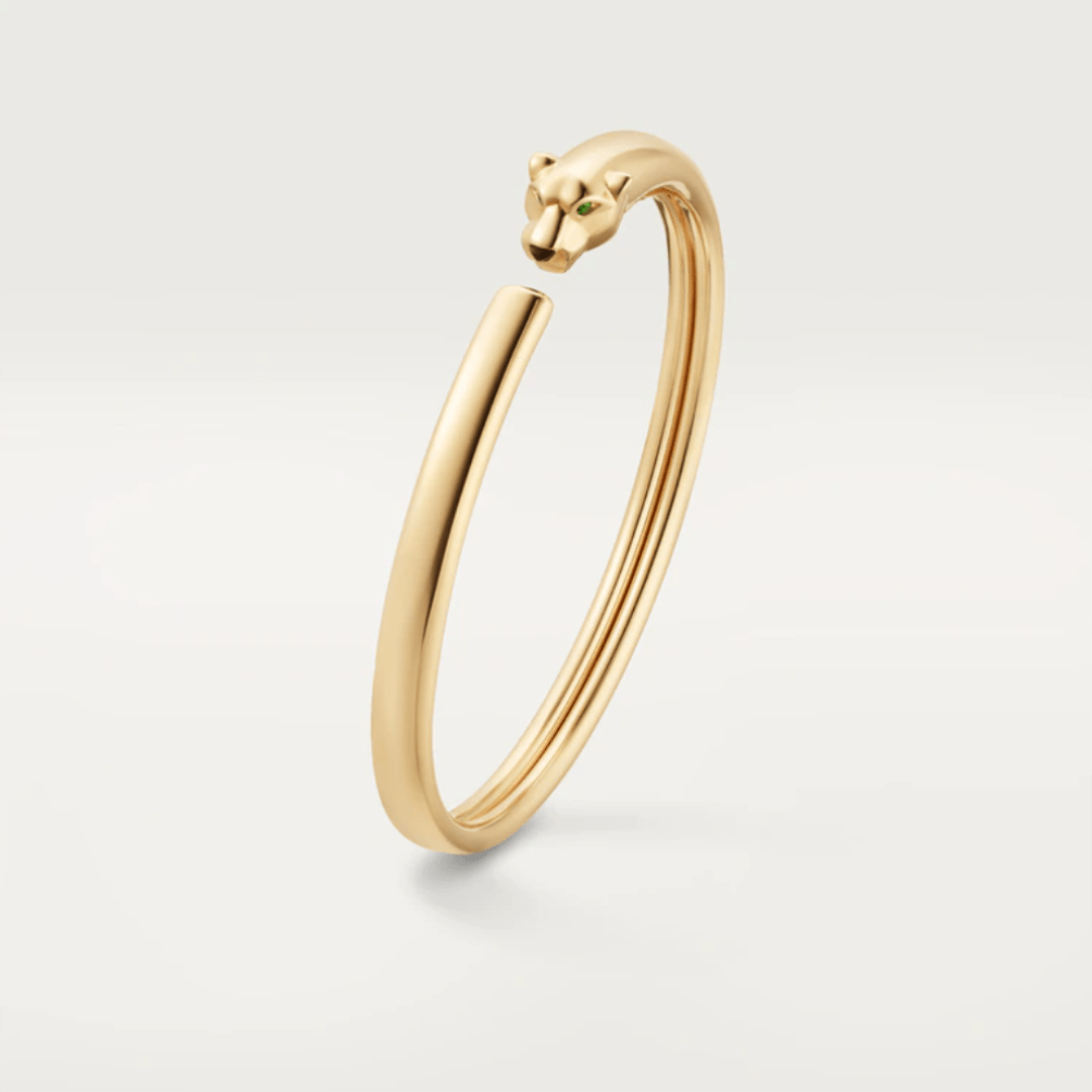 LUXEIFY PANTHERE GOLD OPEN BRACELET