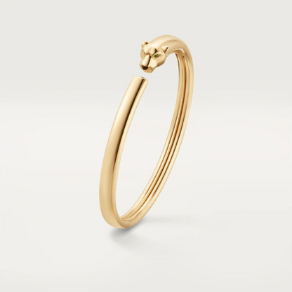LUXEIFY PANTHERE GOLD OPEN BRACELET