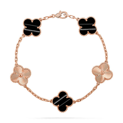 CLOVER 5 MOTIF PULSAR STONE BRACELET COLLECTION