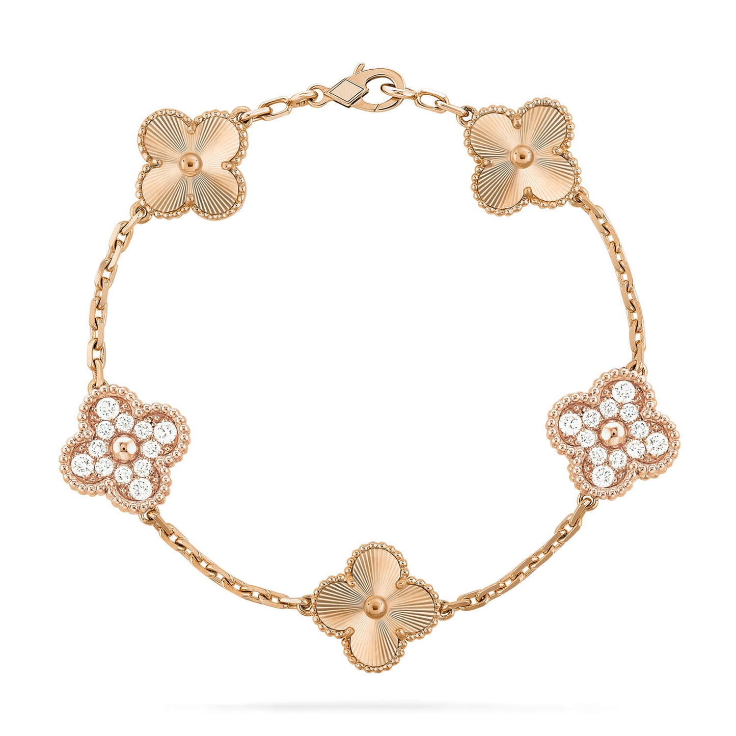 CLOVER 5 MOTIF LASER BRACELET COLLECTION