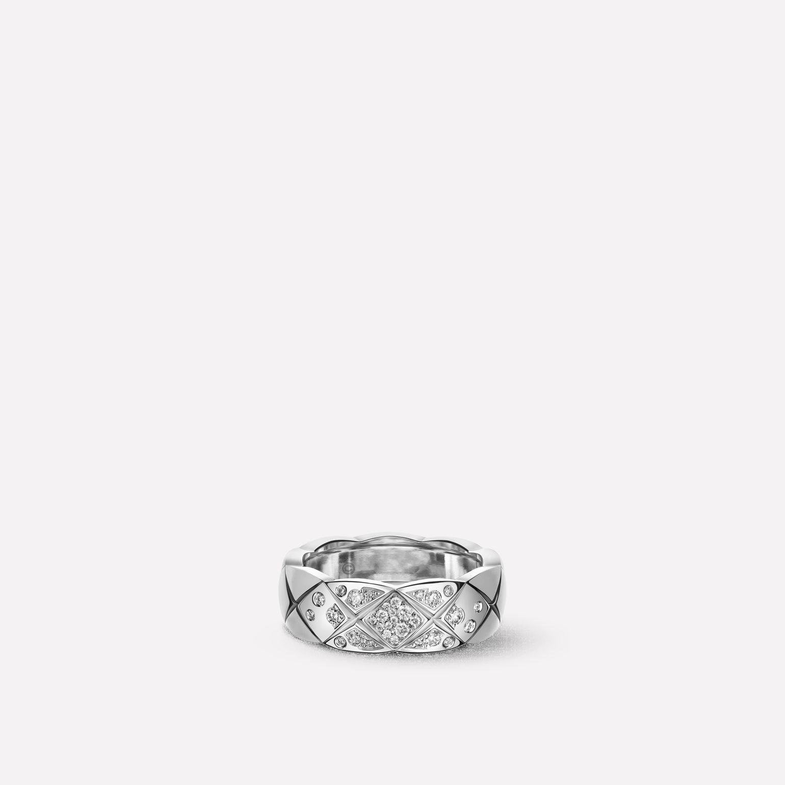 CRUSH SMALL RING SILVER DIAMOND – Luxeify4