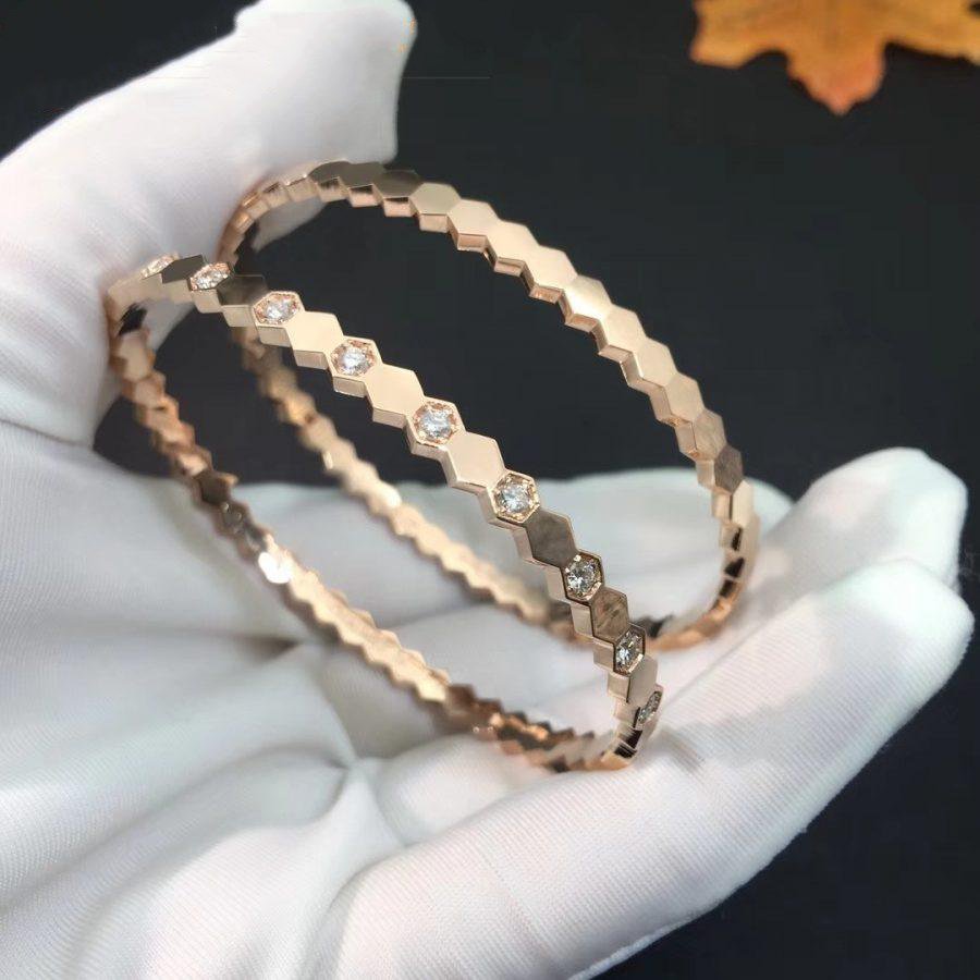 LUXEIFY BEE LOVE SILVER DIAMOND BRACELET