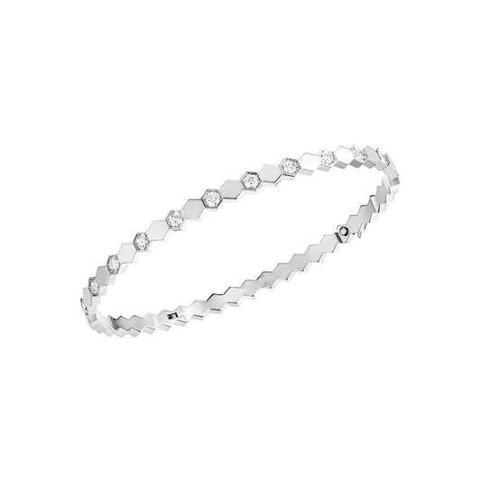 LUXEIFY BEE LOVE SILVER DIAMOND BRACELET