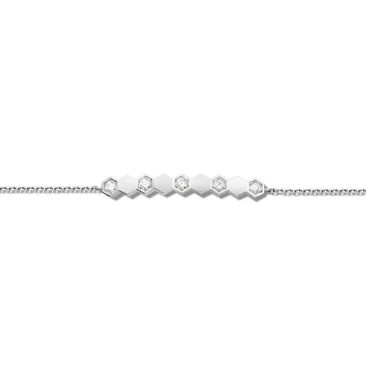 LUXEIFY BEE LOVE BRACELET DIAMOND