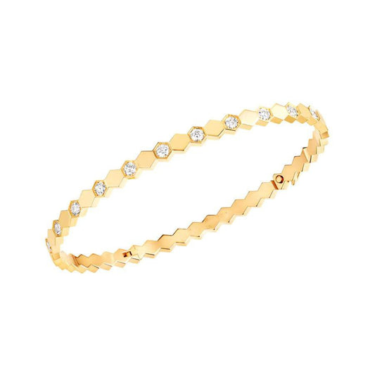 LUXEIFY BEE LOVE GOLD DIAMOND BRACELET