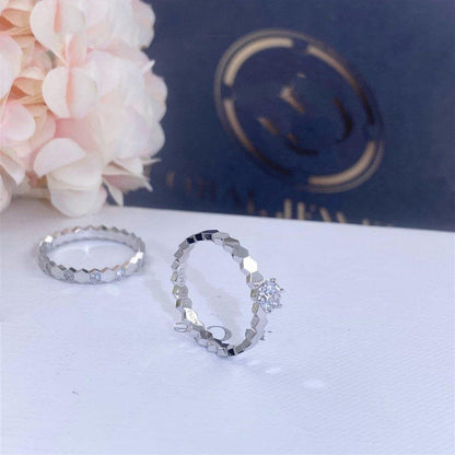 LUXEIFY BEE LOVE RING SILVER 1 DIAMOND