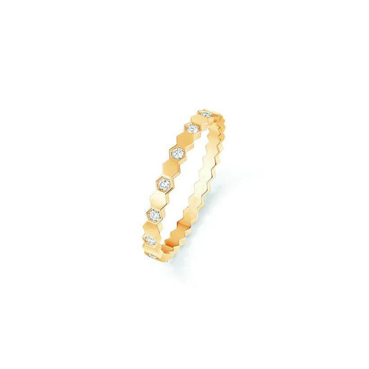 LUXEIFY BEE LOVE RING GOLD DIAMOND
