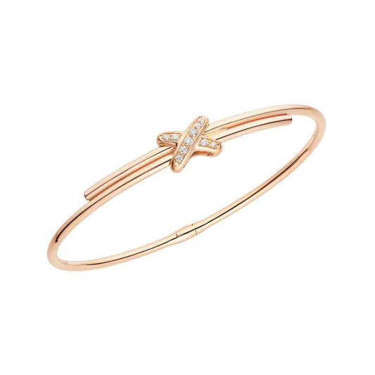 LUXEIFY JEUX DE BRACELET PINK GOLD DIAMONDS