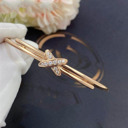 LUXEIFY JEUX DE BRACELET PINK GOLD DIAMONDS