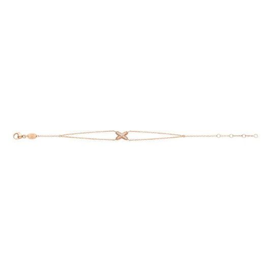 LUXEIFY JEUX BRACELET PINK GOLD DIAMOND
