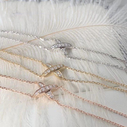 LUXEIFY JEUX BRACELET PINK GOLD DIAMOND