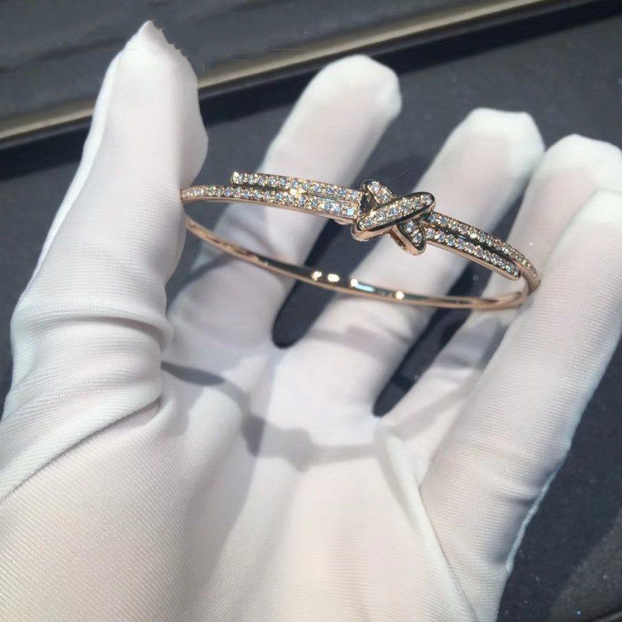 LUXEIFY JEUX DE BRACELET DIAMONDS PINK GOLD