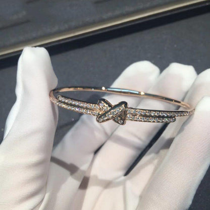 LUXEIFY JEUX DE BRACELET DIAMONDS PINK GOLD