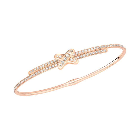 LUXEIFY JEUX DE BRACELET DIAMONDS PINK GOLD