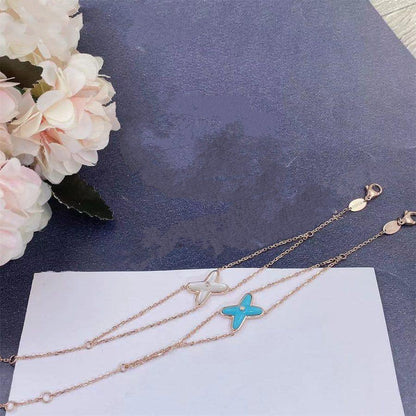 LUXEIFY JEUX BRACELET TURQUOISE PINK GOLD 1 DIAMOND