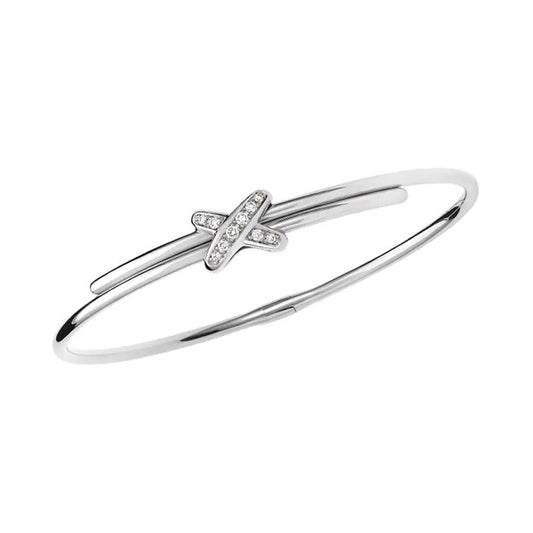LUXEIFY JEUX DE BRACELET SILVER DIAMONDS