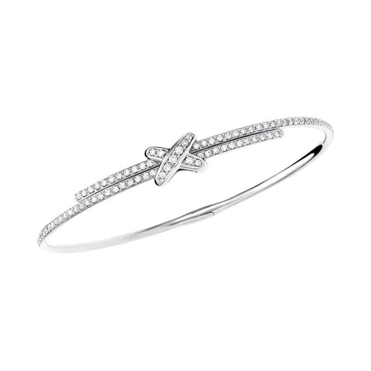 LUXEIFY JEUX DE BRACELET DIAMONDS SILVER