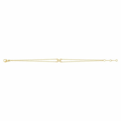 LUXEIFY JEUX BRACELET GOLD DIAMOND