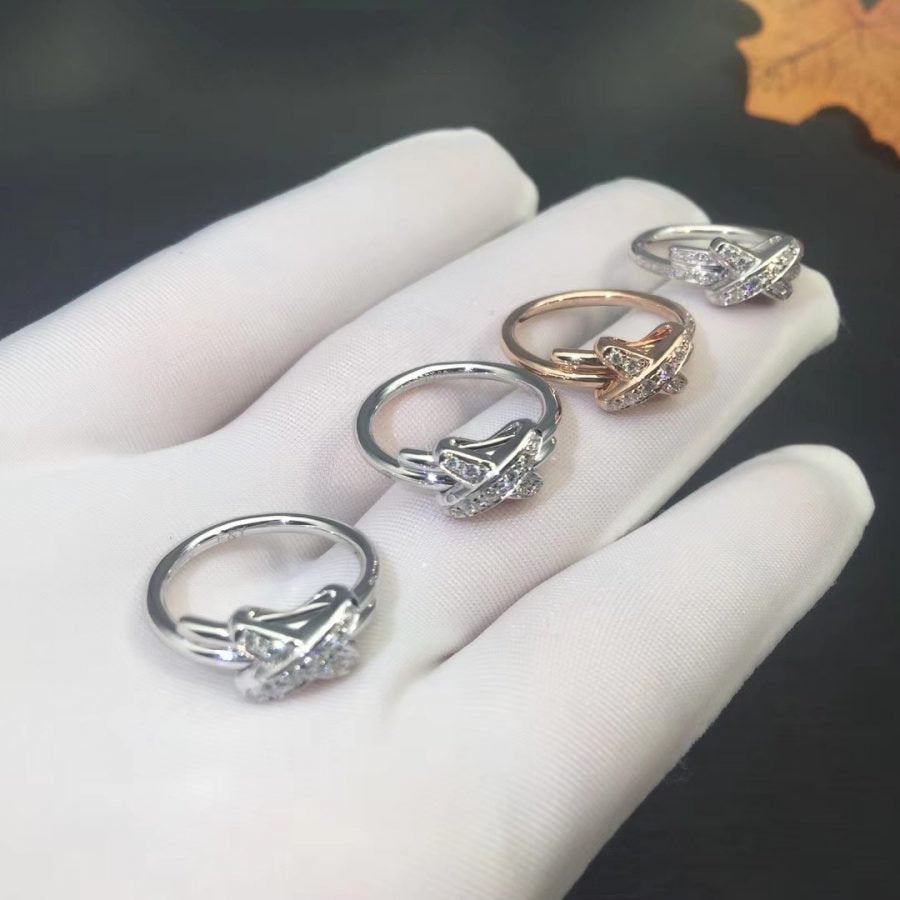 LUXEIFY JEUX DE SILVER DIAMOND RING