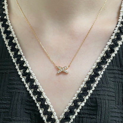 LUXEIFY LIENS LIFE DIAMOND NECKLACE