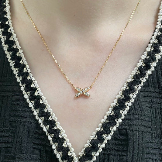 LUXEIFY LIENS LIFE DIAMOND NECKLACE