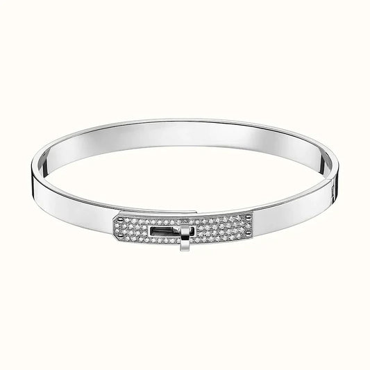 LUXEIFY KELLY SILVER DIAMOND BRACELET