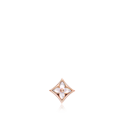 LUXEIFY STAR MOP PINK GOLD EARRINGS