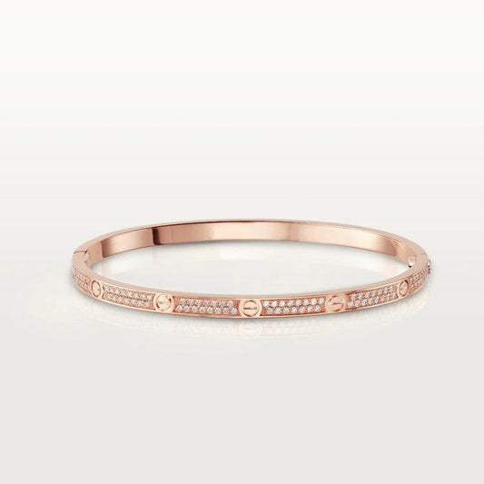LUXEIFY LOVE BRACELET 3.65MM DIAMOND-PAVED