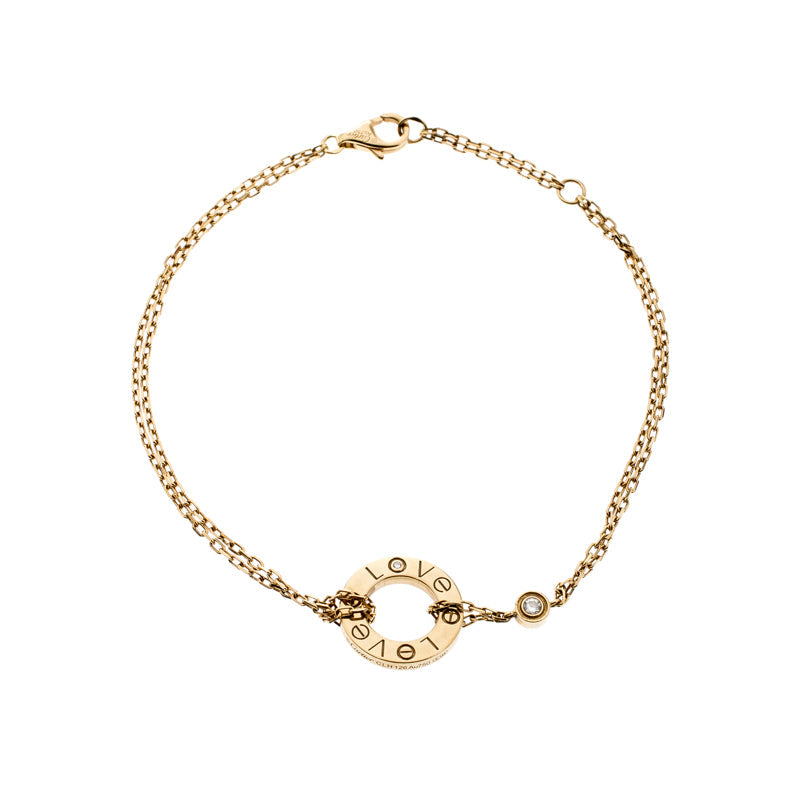 LUXEIFY LOVE BRACELET 2 DIAMOND