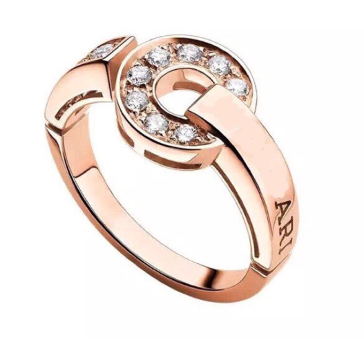 LUXEIFY DREAM RING DIAMOND PINK GOLD