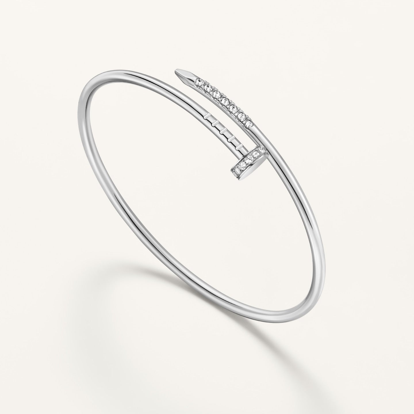 JUSTE BRACELET 2.5MM DIAMONDS NEW