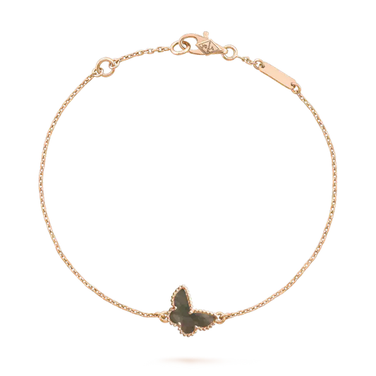 BUTTERFLY ONYX  BUTTERFLY BRACELET